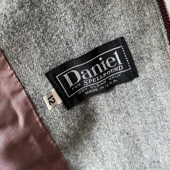 Daniel for Spellbound Vintage Wool Blazer Size 12 - Picture 8 of 13